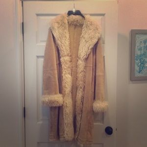 Wilson’s suede ‘Almost Famous’ long hippie coat.